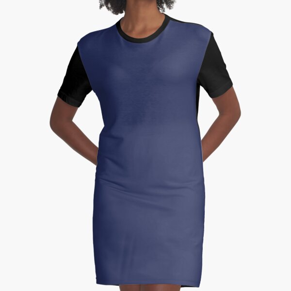 dark blue t shirt dress