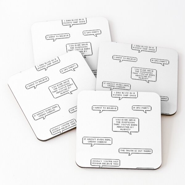 Item preview, The X-Files Quotes Set 2 designed and sold by honeysticks.