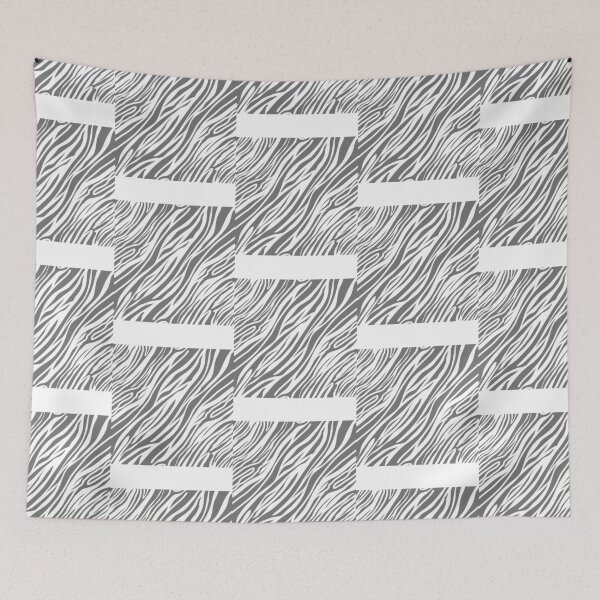 Item preview, Grey and White Striped Zebra Print designed and sold by cgroenewald.