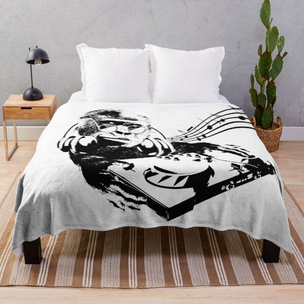 Item preview, DJ Party Monkey Dance Music - Black designed and sold by Slicki.