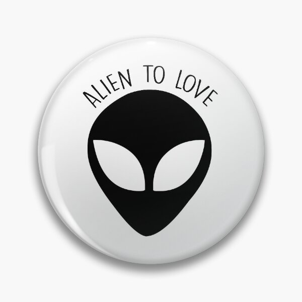 Item preview, ALIEN TO LOVE (black) designed and sold by eileendiaries.