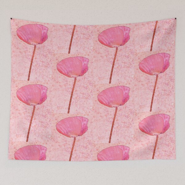 Item preview, Red poppy art designed and sold by Latch Farm  Studios.