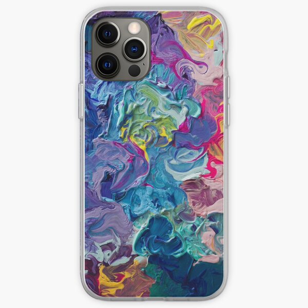 Rainbow Flow Abstraction iPhone Soft Case