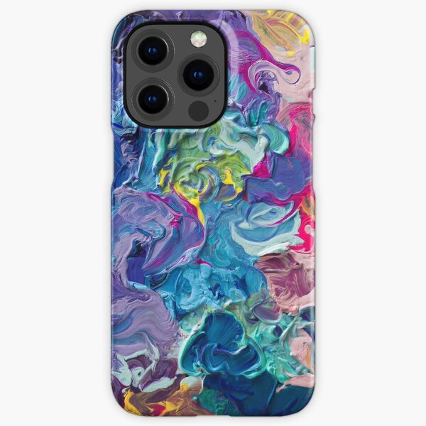 Rainbow Flow Abstraction iPhone Snap Case