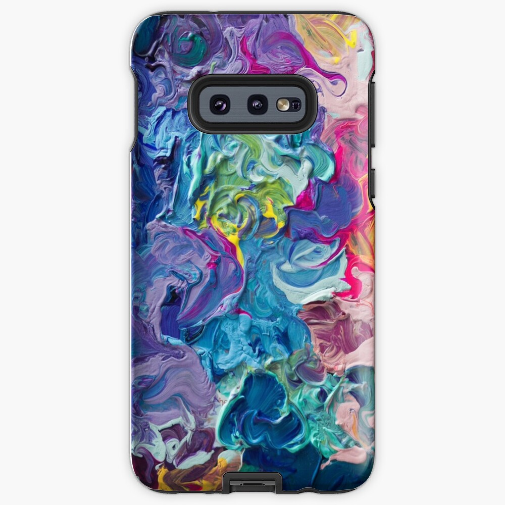 Disover Rainbow Flow Abstraction Samsung Galaxy Phone Case