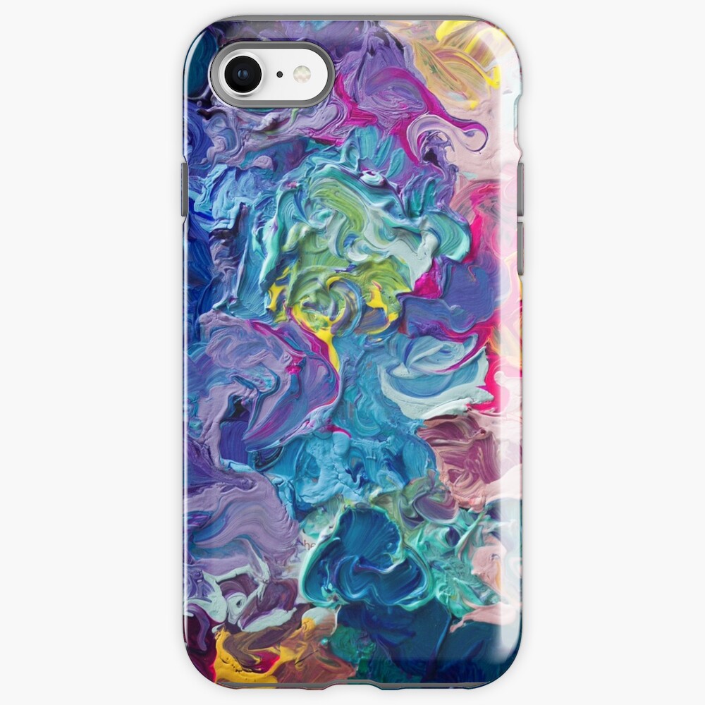 Rainbow Flow Abstraction iPhone Case & Cover