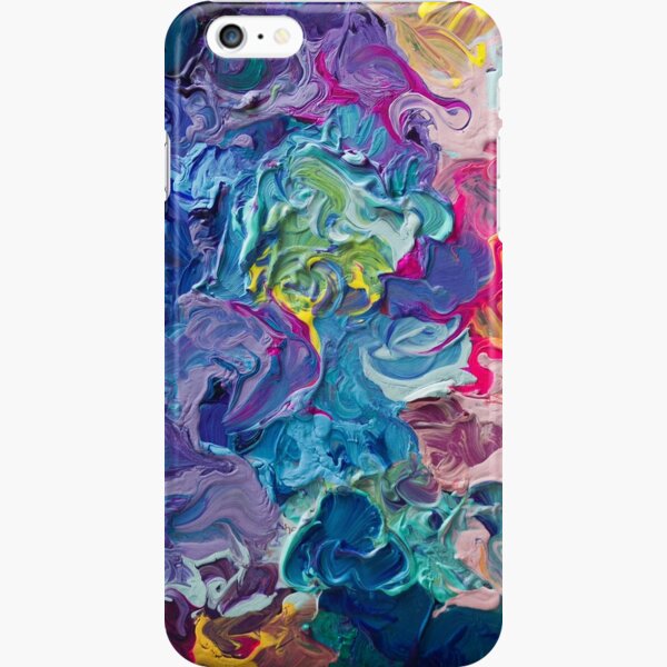 Rainbow Flow Abstraction iPhone Snap Case