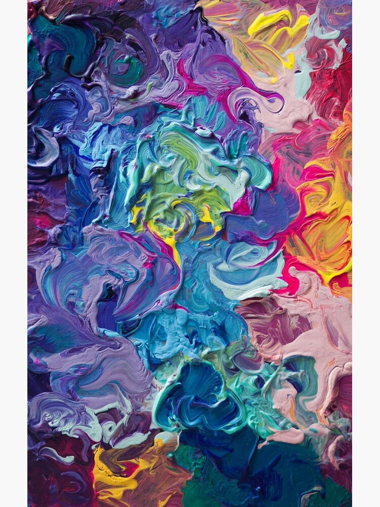 Rainbow Flow Abstraction by tanyashatseva