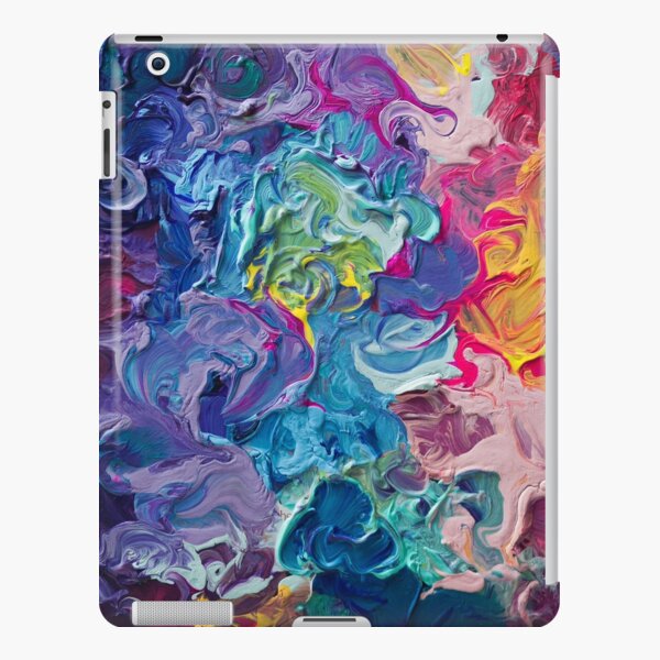 Rainbow Flow Abstraction iPad Snap Case