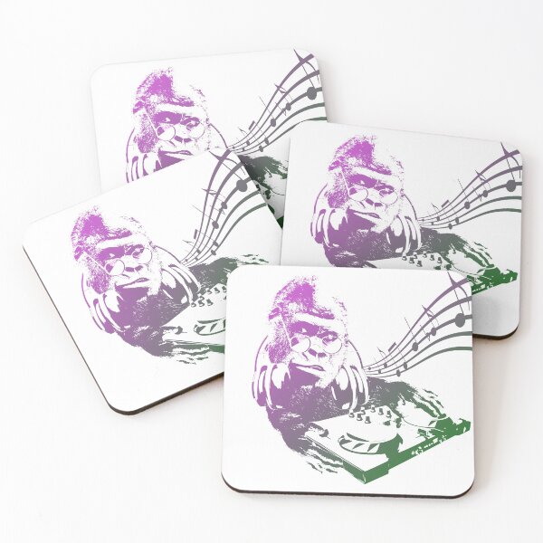 Item preview, DJ Party Monkey Dance Music - Neon designed and sold by Slicki.
