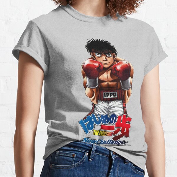 Anime Hajime No Ippo Kamogawa Boxing Gym T Shirt Men Women Makunouchi  Takamura KGB Graphic T-Shirts Clothing Harajuku Streetwear 