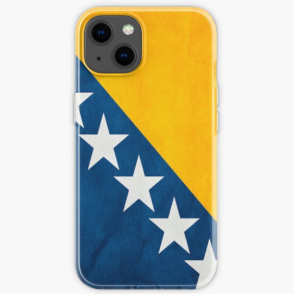 Bosnien und Herzegowina | Flagge von Bosnien und Herzegowina | Nationalflagge von Bosnien und Herzegowina iPhone Flexible Hülle