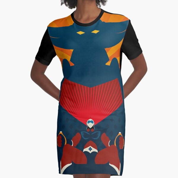 Goldrake/Actarus - Graphic Graphic T-Shirt Dress