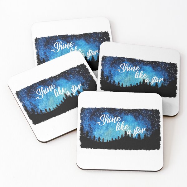Item preview, Shine Like a star watercolor illustration mix media designed and sold by rohanch24.
