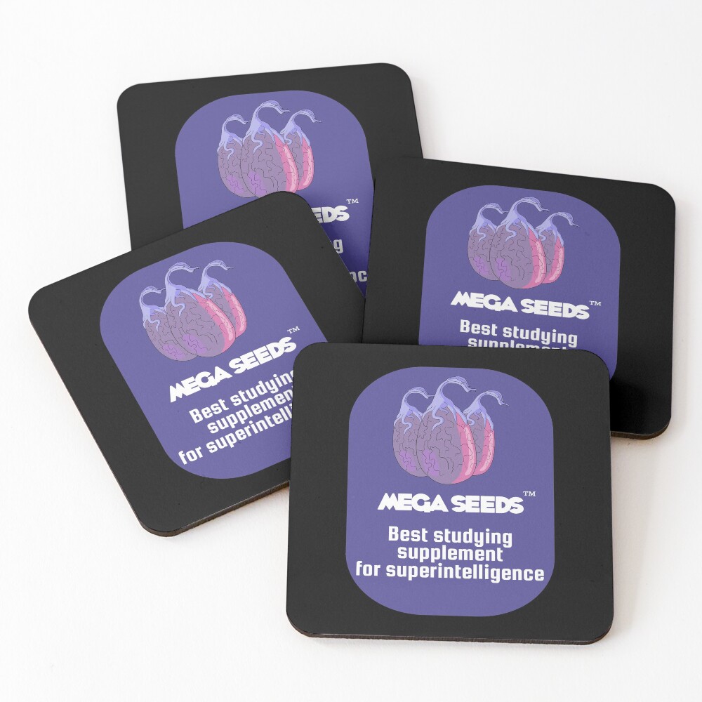 Mega Seeds - Rick and Morty Coasters (Set of 4)