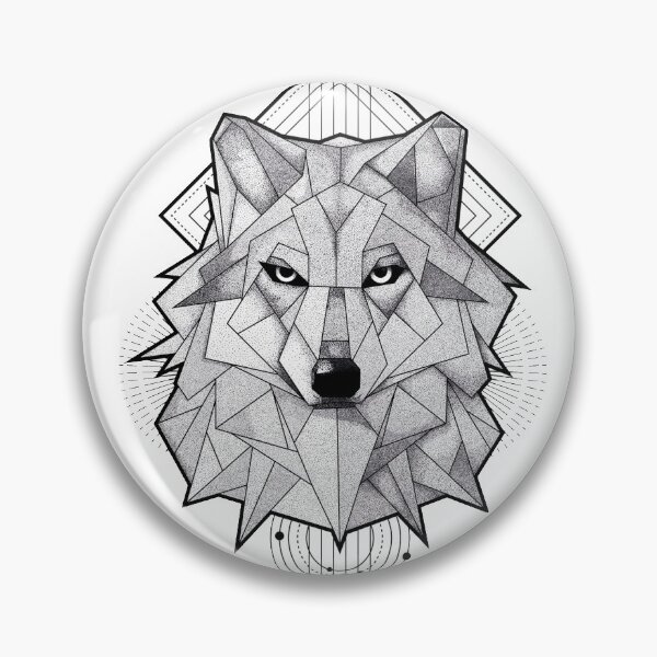 Item preview, minimalistic wolf designed and sold by PavlenkoLina.
