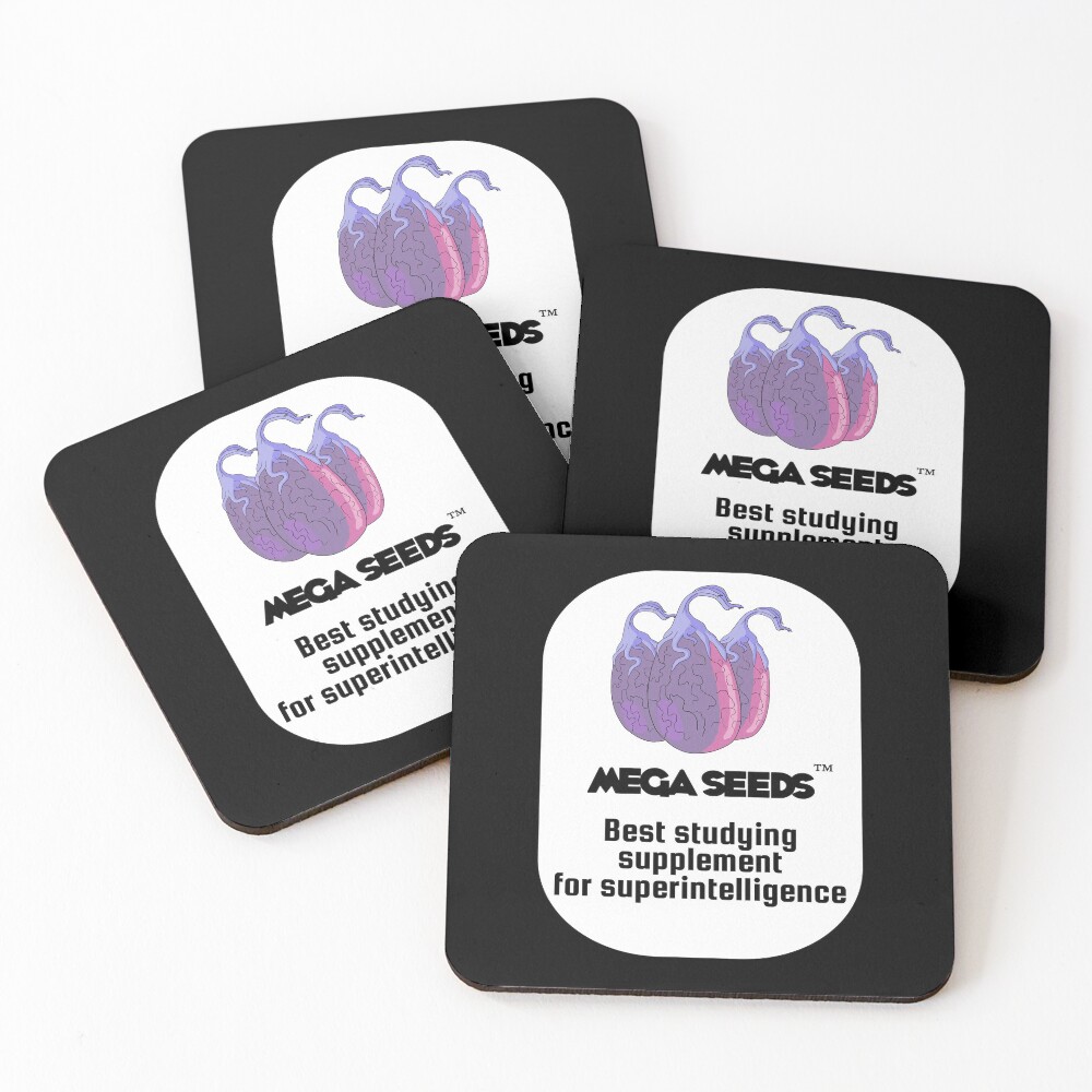 Mega Seeds - Rick and Morty Coasters (Set of 4)