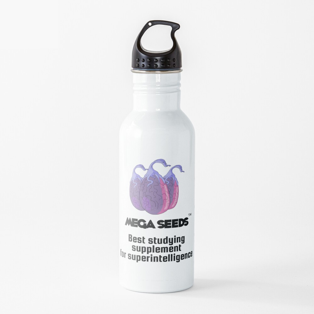 Mega Seeds - Rick and Morty Water Bottle