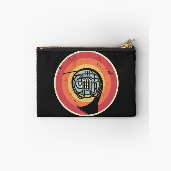 Item preview, French Horn Product. Retro Style Brass Band Print designed and sold by PackAPunch.