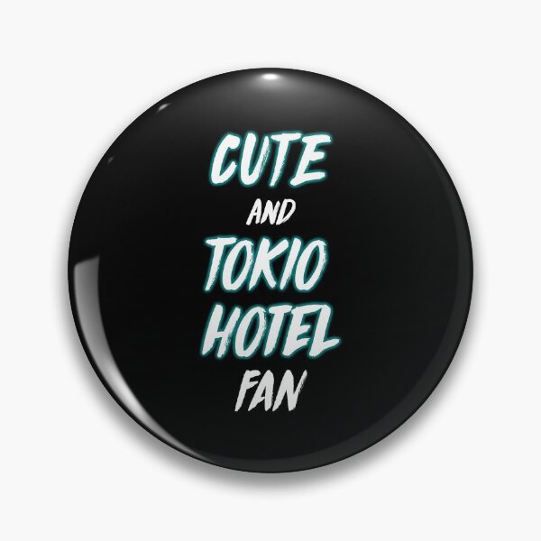 Item preview, CUTE and TOKYO HOTEL fan (white) designed and sold by eileendiaries.