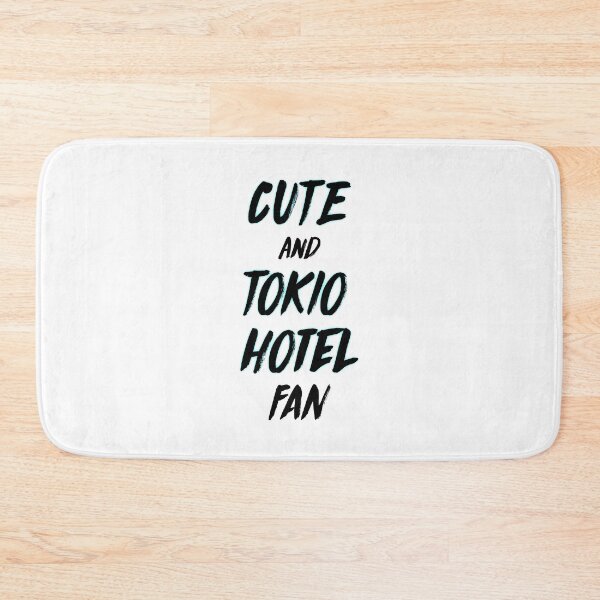 Item preview, CUTE and TOKYO HOTEL fan (black) designed and sold by eileendiaries.