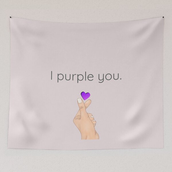 Item preview, Kpop I Purple You designed and sold by SapphicGrapphic .