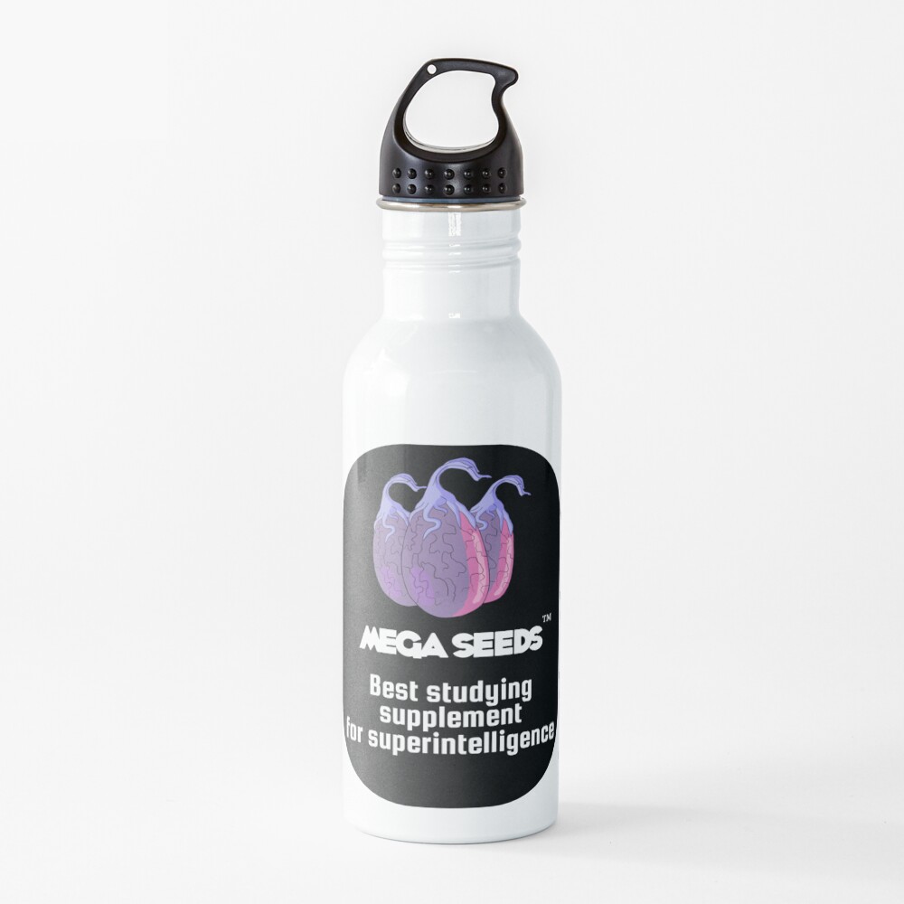 Mega Seeds - Rick and Morty Water Bottle