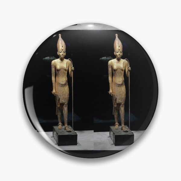 Item preview, Toutânkhamon en couronne allongée souverain de Haute-égypte par Okaio Créations  Olavia&Olao 2019 designed and sold by o.okaïo.