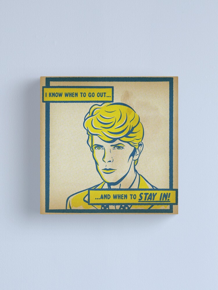 Alternate view of Stay In Canvas Print