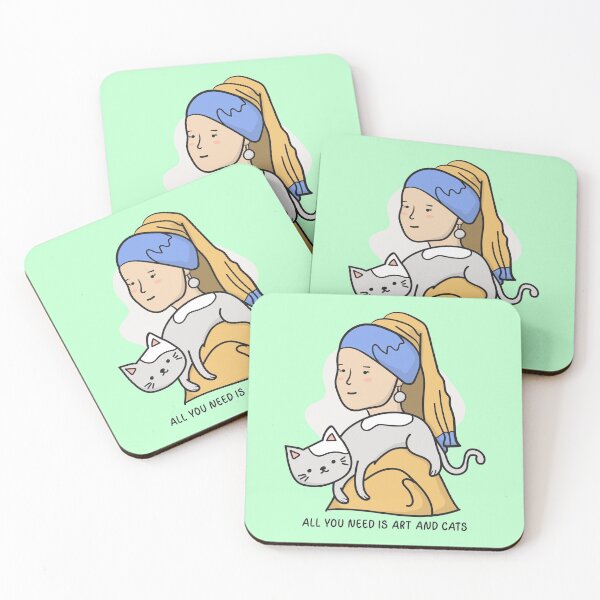 Item preview, All You Need Is Art And Cats designed and sold by ihardalov.