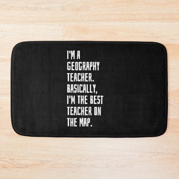 Item preview, I'm a geography teacher designed and sold by EarlyTees.