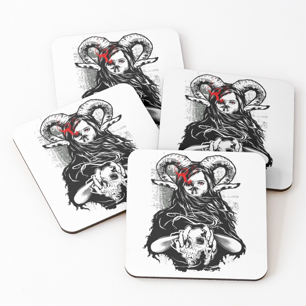 Item preview, Coasters (Set of 4) designed and sold by TinoThreads.