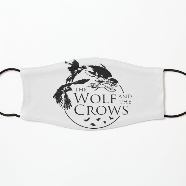The Wolf and The Crows Logo Kids Mask