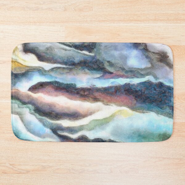 Item preview, Small Brooks Make Big Rivers Pastel Abstract Watercolor designed and sold by taiche.