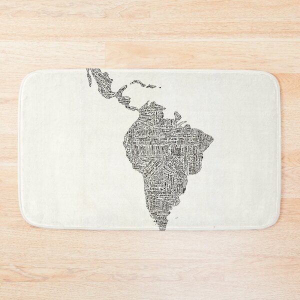 Item preview, lettering map of Latin America 2015 designed and sold by marianabeldi.
