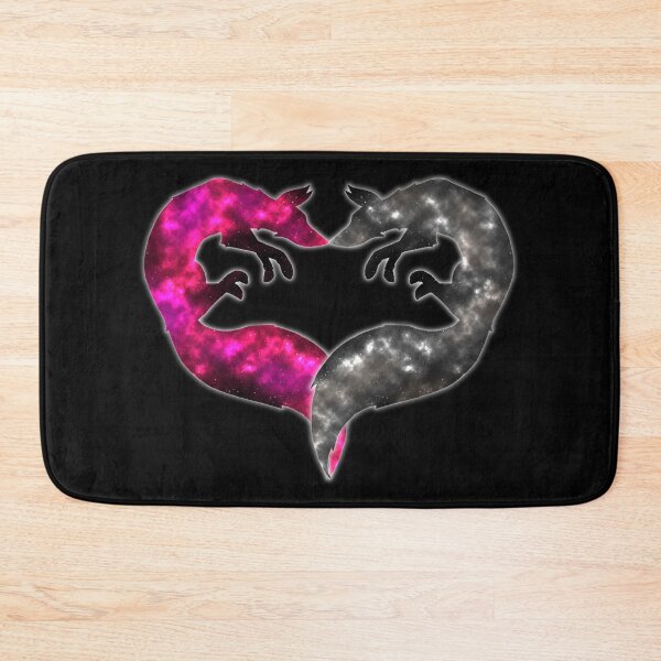 Item preview, Forever & Always Foxes - Galaxy - Pink & Gray designed and sold by Katrina Montgomery.