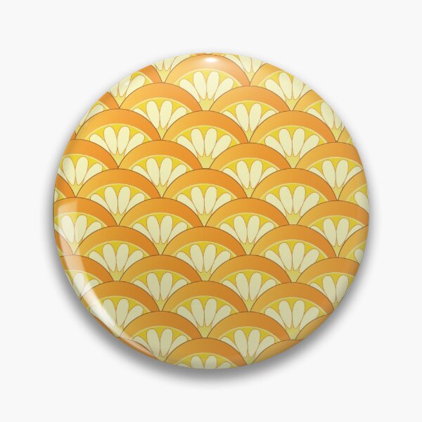 Item preview, Delightful orange pattern designed and sold by Fakron Jamalin.