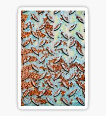Abstract Metal Sticker