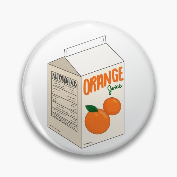 Item preview, orange juice carton designed and sold by cool stickerz.