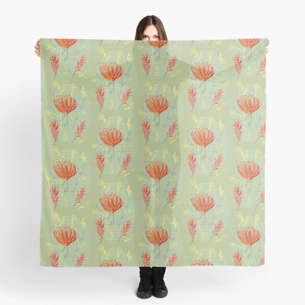 native flowers Scarf