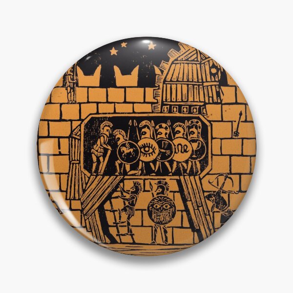 Trojan Horse Pin
