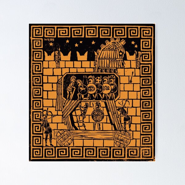 Item preview, Trojan Horse designed and sold by wonder-webb.