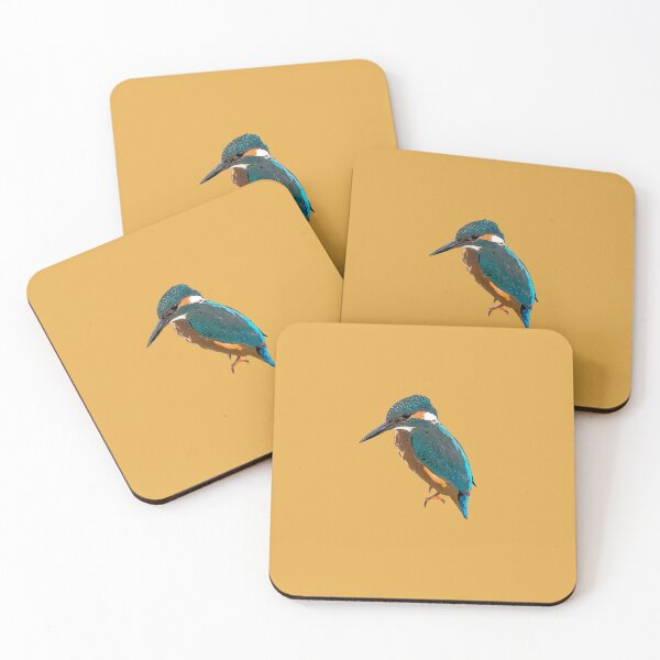 Item preview, Belted Kingfisher Color Print designed and sold by designsasstultd.