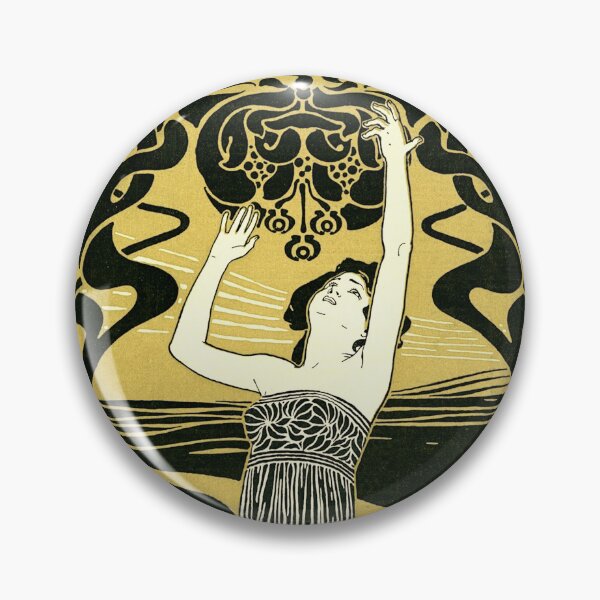 Item preview, Art Nouveau Vintage Poster by Koloman Moser designed and sold by ArtExpression.