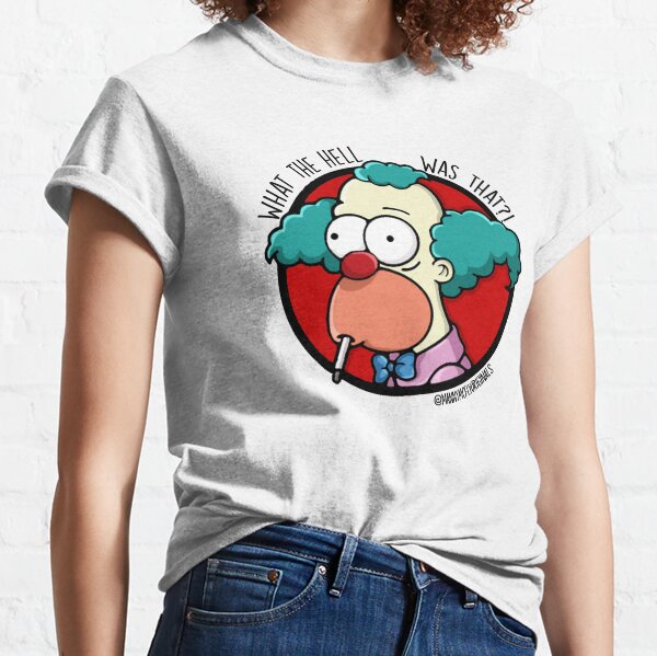 Krusty The Clown T-Shirts for Sale | Redbubble