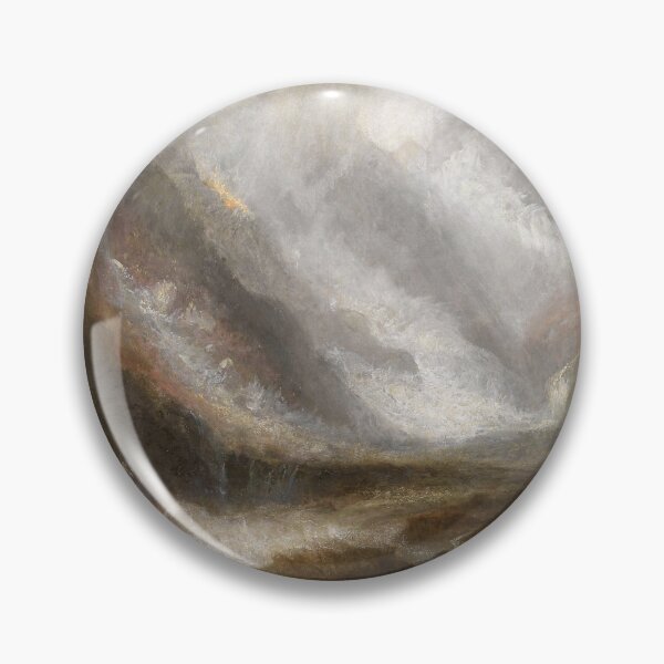 Item preview, William Turner - Valley of Aosta, Snowstorm, Avalanche and Thunderstorm designed and sold by ArtExpression.
