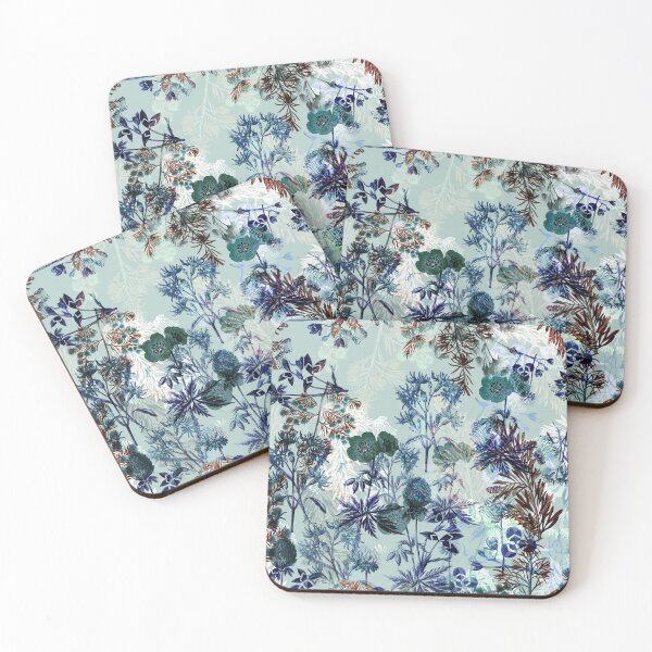 Item preview, Pastel wild flowers pattern designed and sold by OanaSo.