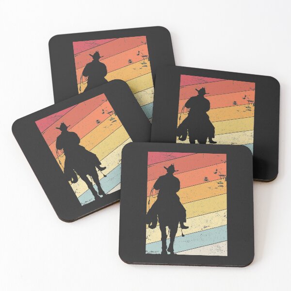 Item preview, Cowboy/Cowgirl Print. Retro Horse Product, Wild West Tee designed and sold by PackAPunch.