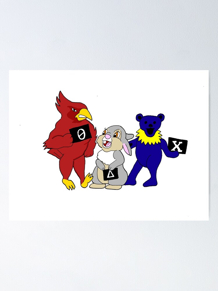 "Theta Delta Chi Iowa State Design" Poster for Sale by jebsjrawings