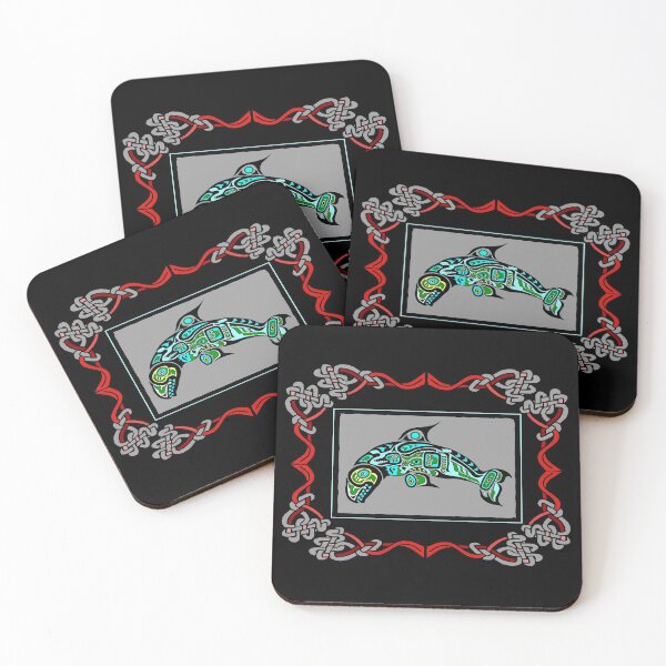 Item preview, WHALE : Indigenous Abstract Mammal Print designed and sold by posterbobs.